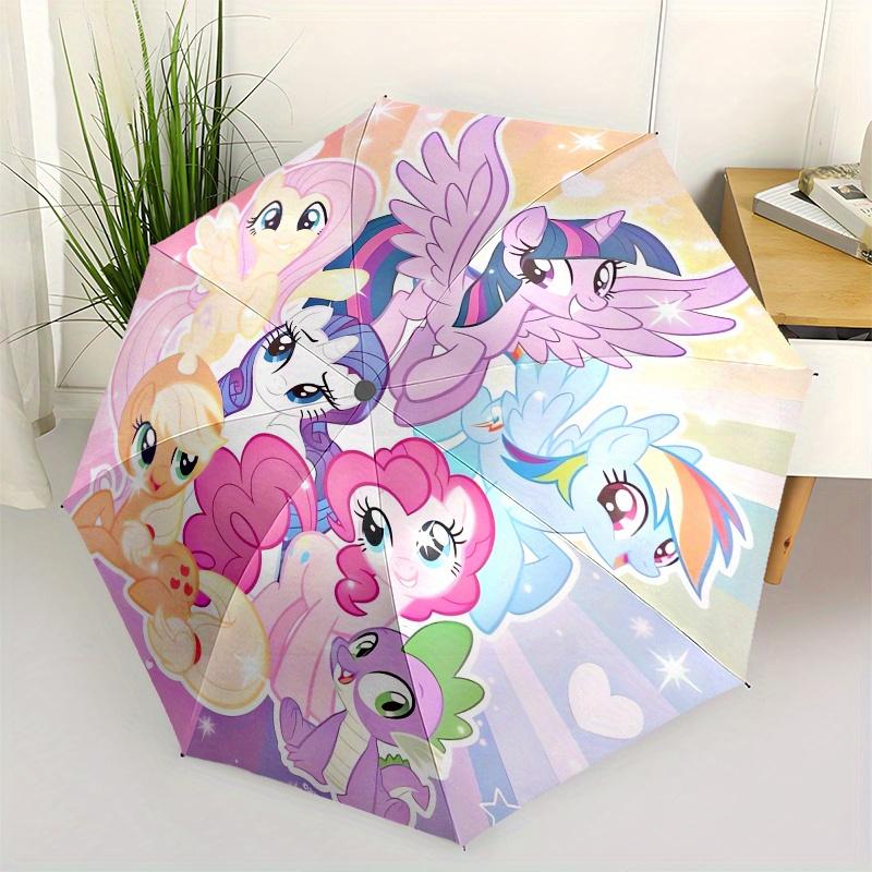 My Little Pony, Friendship Automatic Folding Umbrella 8 Ribs, Durable Iron Frame, Bright Color Pattern Compact Travel Umbrella, Suitable fo
My Little Pony, Friendship Automatic Folding Umbrella 8 Ribs, Durable Iron Frame, Bright Color Pattern Compact Travel Umbrella, Suitable fo