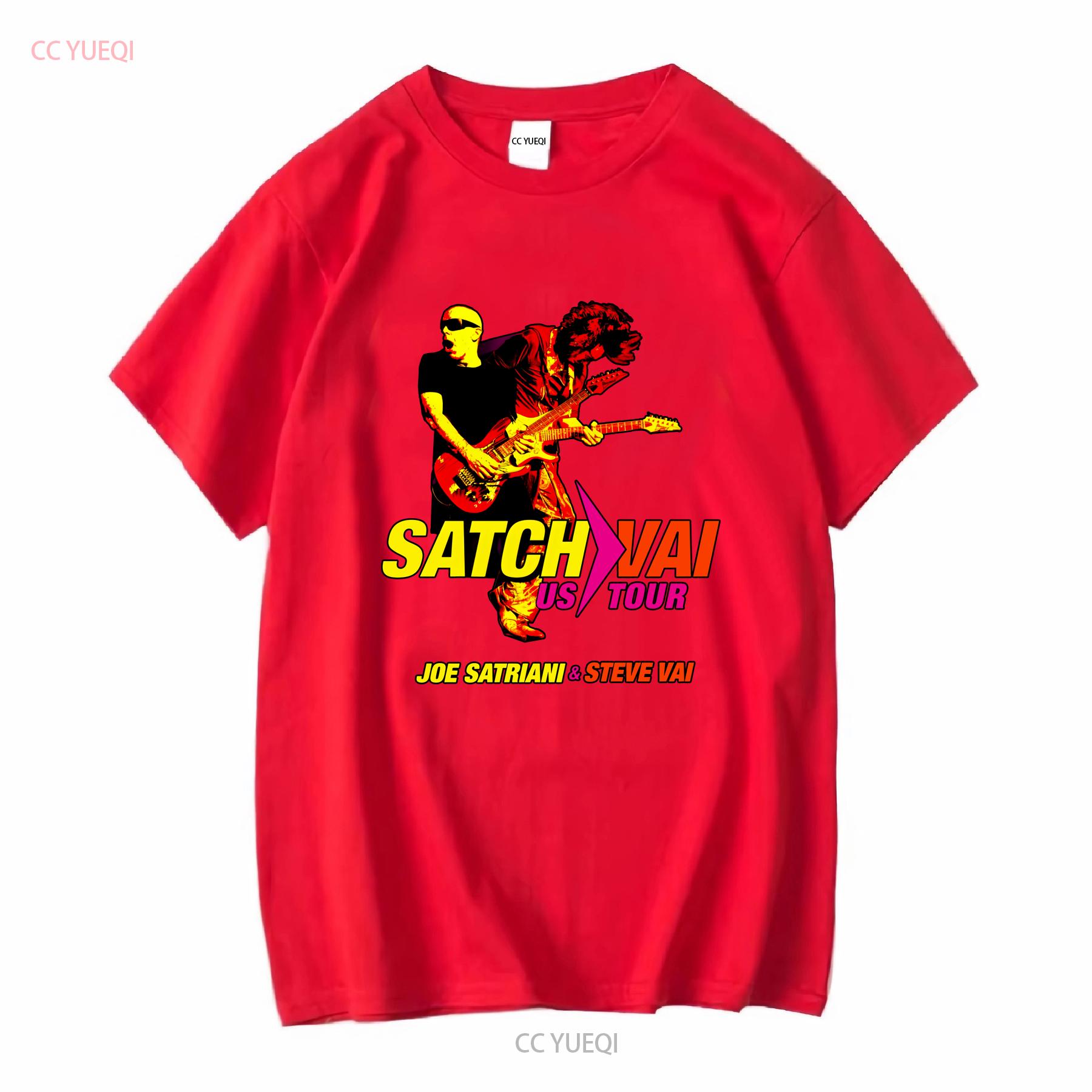 Joe satriani Steve vai satchvai US tour 2024 T shirt vintage Washed Casual Breathable graphic designer clothes homme Unisex S
Joe satriani Steve vai satchvai US tour 2024 T shirt vintage Washed Casual Breathable graphic designer clothes homme Unisex S