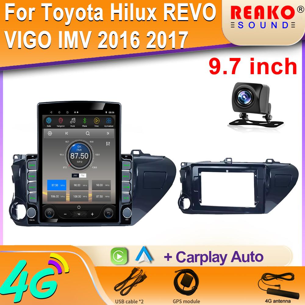 9,7-дюймовый вертикальный экран Tesla Android автомобильное радио для Toyota Hilux REVO VIGO IMV 2016 2017 GPS навигация мультимедийный плеер 8 core 2GB+32GB
9,7-дюймовый вертикальный экран Tesla Android автомобильное радио для Toyota Hilux REVO VIGO IMV 2016 2017 GPS навигация мультимедийный плеер 8 core 2GB+32GB