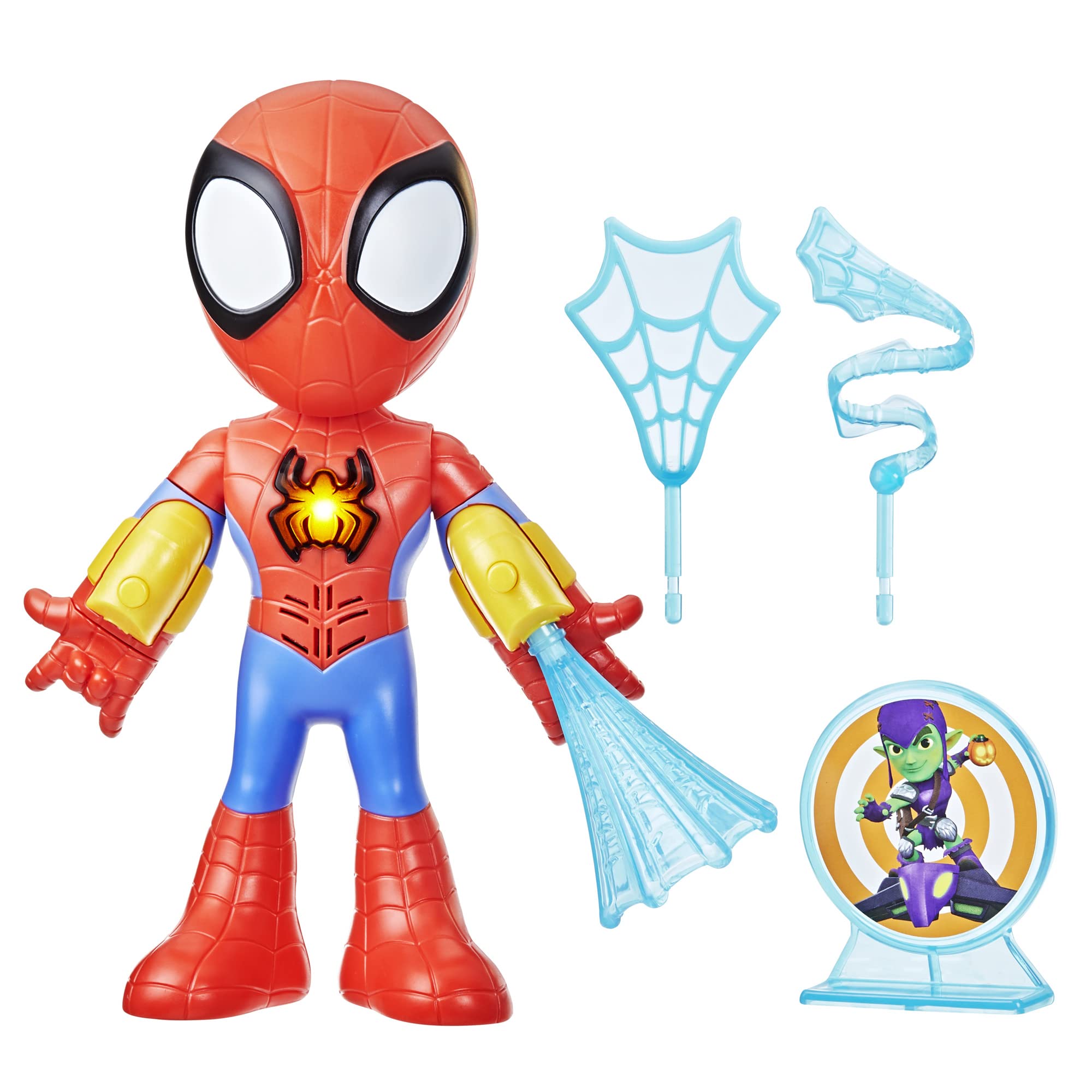 Marvel MARVEL Spidey и его удивительные друзья Электронный костюм 10 дюймов Размер Действие Свет Дошкольный Возраст 3 и старше F8317 Оригинальный продукт Spidey,
Marvel MARVEL Spidey и его удивительные друзья Электронный костюм 10 дюймов Размер Действие Свет Дошкольный Возраст 3 и старше F8317 Оригинальный продукт Spidey,