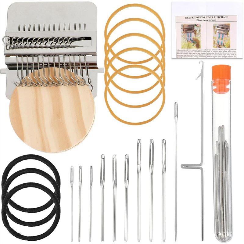 HHO-Mini Machine Kit, Wooden Weaving Tool With Stainless Steel , Type Weave Tool For Beginners Quickly Mending
HHO-Mini Machine Kit, Wooden Weaving Tool With Stainless Steel , Type Weave Tool For Beginners Quickly Mending