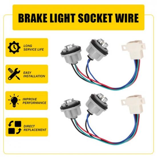 Rear Brake Light Base Harness Wiring Socket for Subaru Legacy Outback 2000-04 2x
Rear Brake Light Base Harness Wiring Socket for Subaru Legacy Outback 2000-04 2x