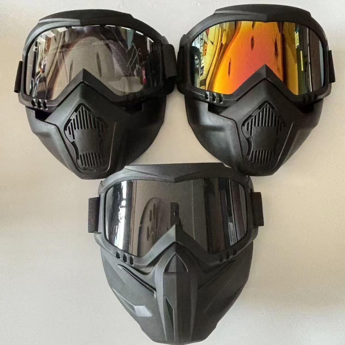 Anti-Splash Welding & Riding Face Shield with Protective Cap Single Riding Black Lens
Anti-Splash Welding & Riding Face Shield with Protective Cap Single Riding Black Lens