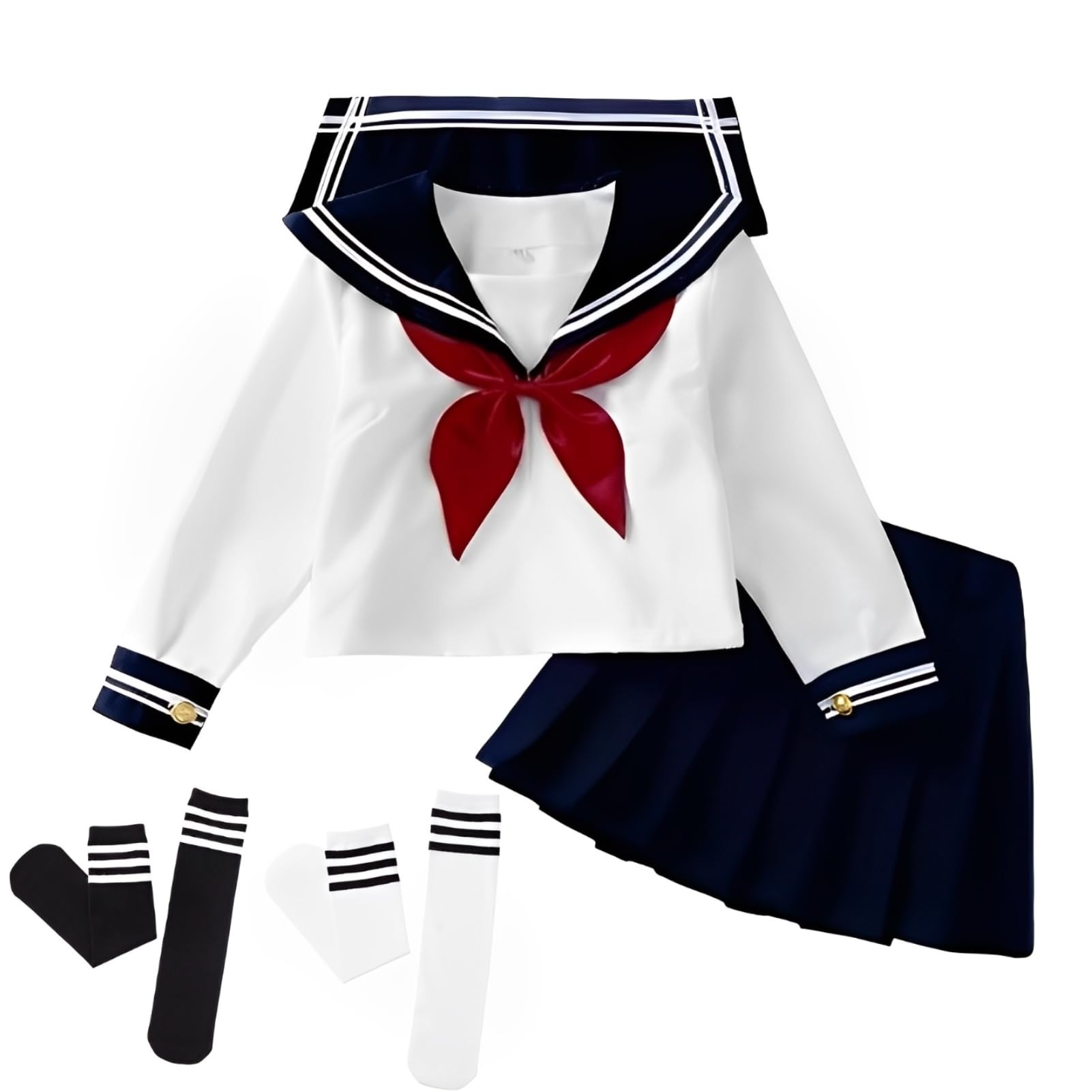 Детская форма JK с длинным рукавом, матросский костюм, косплей, рубашка унисекс, костюм на Хэллоуин, милый для мальчиков и девочек, детский сад, военно-морской, маскировка, легкий сценический костюм
Детская форма JK с длинным рукавом, матросский костюм, косплей, рубашка унисекс, костюм на Хэллоуин, милый для мальчиков и девочек, детский сад, военно-морской, маскировка, легкий сценический костюм