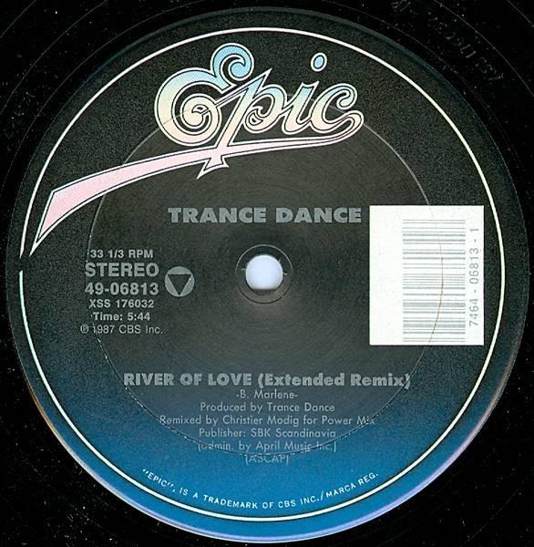 12inch Record TRANCE DANCE - River Of Love 4906813 Epic 1987 US Dance & Electronica Used
12inch Record TRANCE DANCE - River Of Love 4906813 Epic 1987 US Dance & Electronica Used