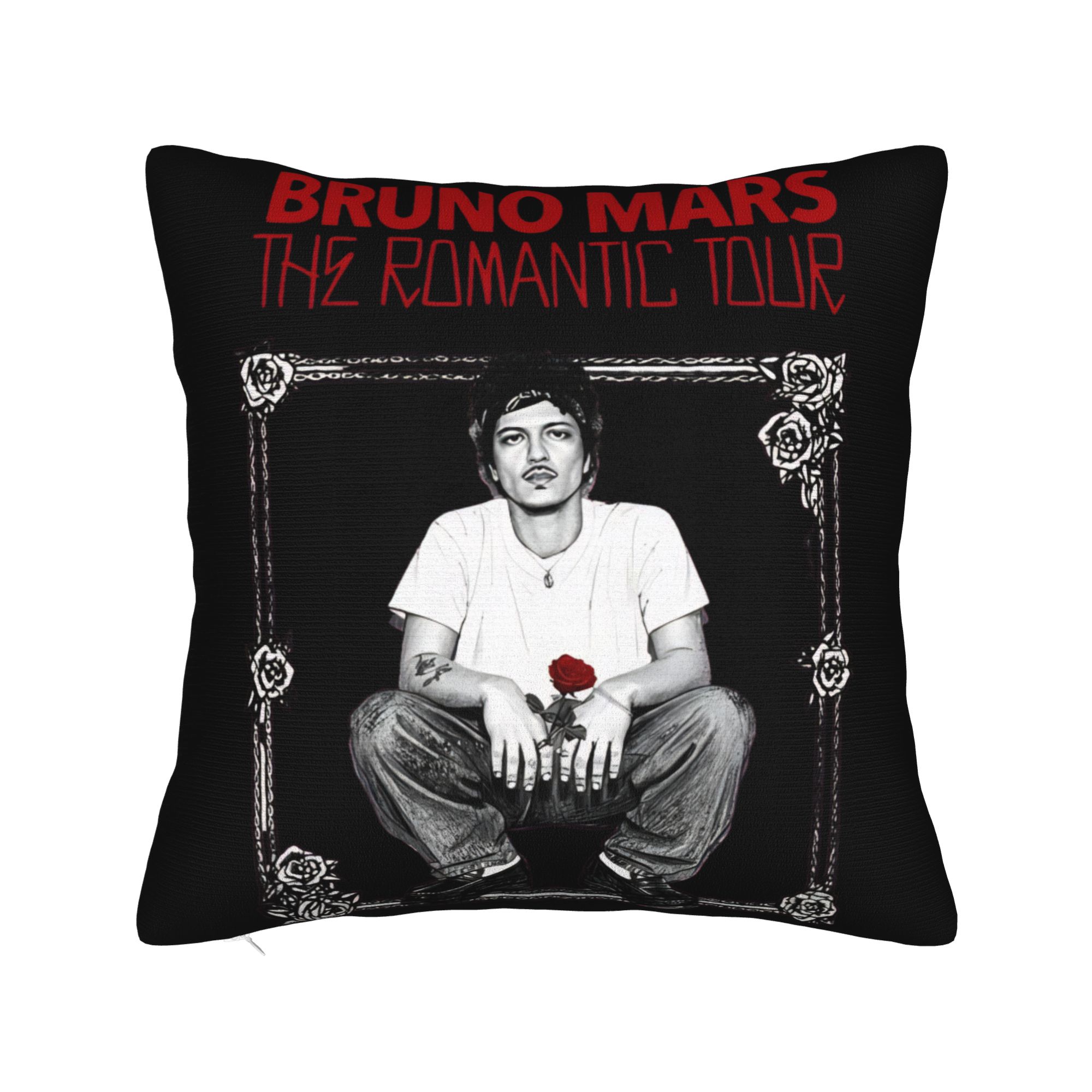 Bruno Mars The Romantic Tour 2026 Pillowcases Soft Cushion Cover Throw Pillow Cover Seat Decorations Zipper Multiple Sizes 20x20in 50X50cm
Bruno Mars The Romantic Tour 2026 Pillowcases Soft Cushion Cover Throw Pillow Cover Seat Decorations Zipper Multiple Sizes 20x20in 50X50cm