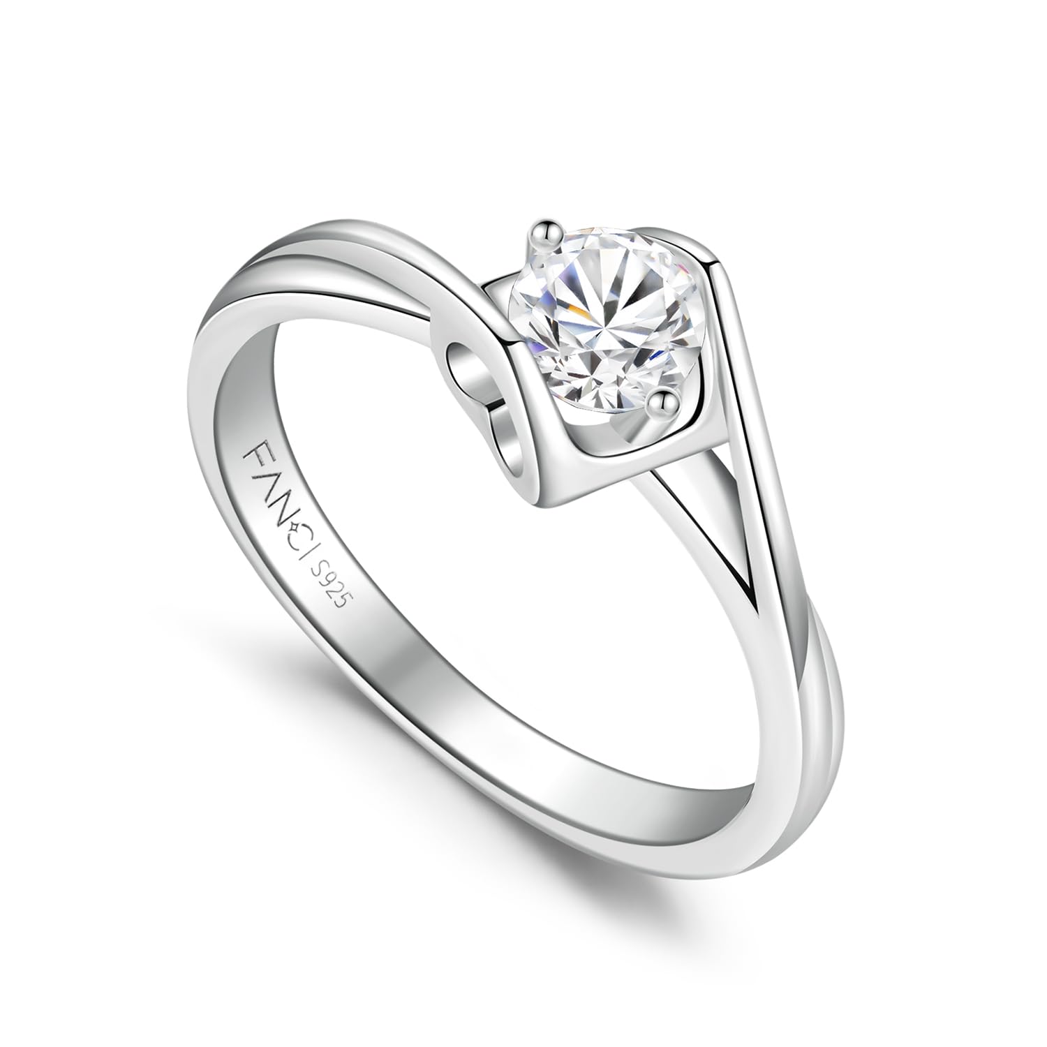 FANCIME Diamond Ring for Size Single 2mm Sterling Perfect for and Wedding Gift Wrapping Women, Angel s Kiss, 9, Lab-Grown, Diamond, 0.5ct (DEF/VS),
FANCIME Diamond Ring for Size Single 2mm Sterling Perfect for and Wedding Gift Wrapping Women, Angel s Kiss, 9, Lab-Grown, Diamond, 0.5ct (DEF/VS),