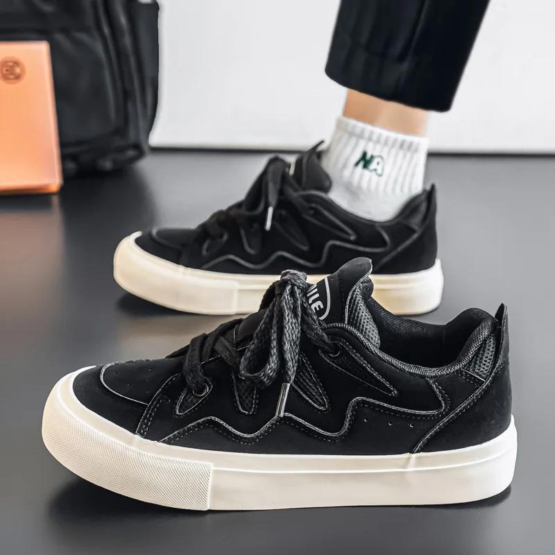 Street Cool Men Canvas Casual Shoes Fashion Flat Skate Shoes Young Man Cool Loafers 44 чорний
Street Cool Men Canvas Casual Shoes Fashion Flat Skate Shoes Young Man Cool Loafers 44 чорний