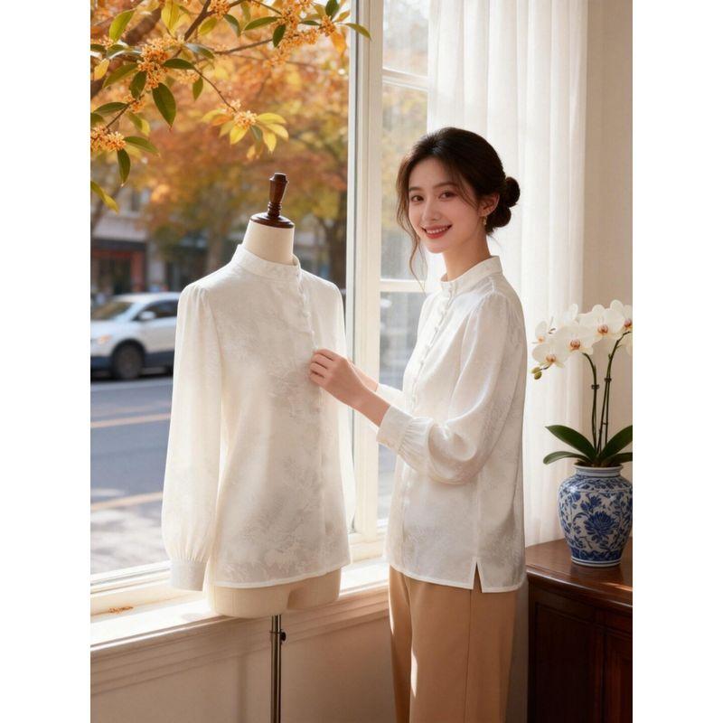 Personalized Tops with Casual Design, Comfortable and Versatile for Commuting, European Brand, 2026 Spring New Long-Sleeve Women s Style White S
Personalized Tops with Casual Design, Comfortable and Versatile for Commuting, European Brand, 2026 Spring New Long-Sleeve Women s Style White S