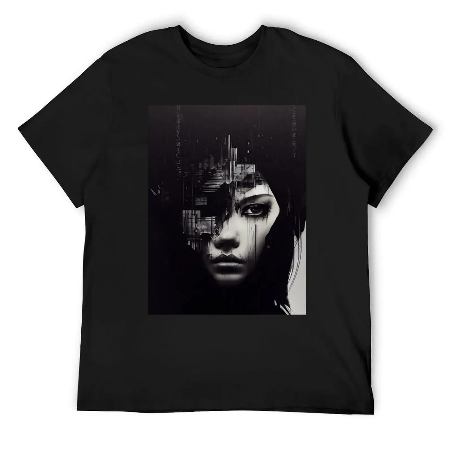 Cyberpunk Geisha T-Shirt tshirts personalised anime figures customs design your own cute tops designer t shirt men XXXXXL чорний
Cyberpunk Geisha T-Shirt tshirts personalised anime figures customs design your own cute tops designer t shirt men XXXXXL чорний