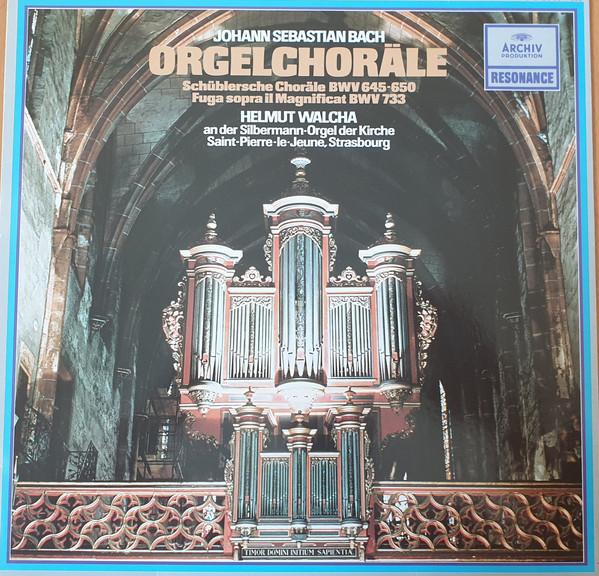 LP Record JOHANN SEBASTIAN BACH - HELMUT WALC - Orgelchoräle 2547039 ARCHIV PRODUCTI 1981 Germany Classical Used
LP Record JOHANN SEBASTIAN BACH - HELMUT WALC - Orgelchoräle 2547039 ARCHIV PRODUCTI 1981 Germany Classical Used