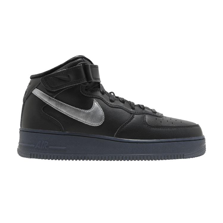 Nike Air Force 1 Mid PRM Black Metallic Silver 40
Nike Air Force 1 Mid PRM Black Metallic Silver 40
