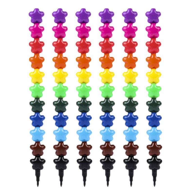 Creative Colored Cross-Stitch Crayons for Students & Art Projects Interlocking Crayon
Creative Colored Cross-Stitch Crayons for Students & Art Projects Interlocking Crayon