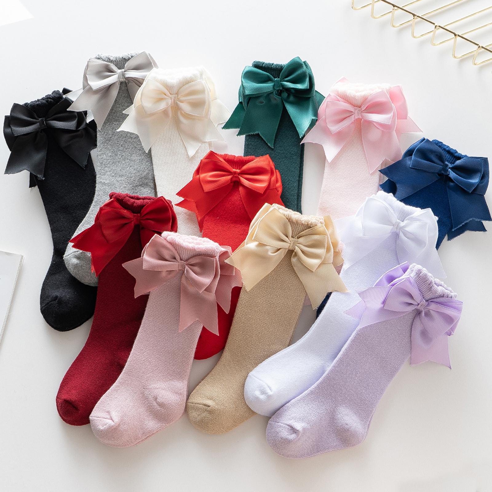 Infant Baby Girls Cute Bow Knee High Socks Cotton Baby Toddler Bowknot Solid Color Socks Kid Breathable Sock 0-2Y S 0-1 Years
Infant Baby Girls Cute Bow Knee High Socks Cotton Baby Toddler Bowknot Solid Color Socks Kid Breathable Sock 0-2Y S 0-1 Years
