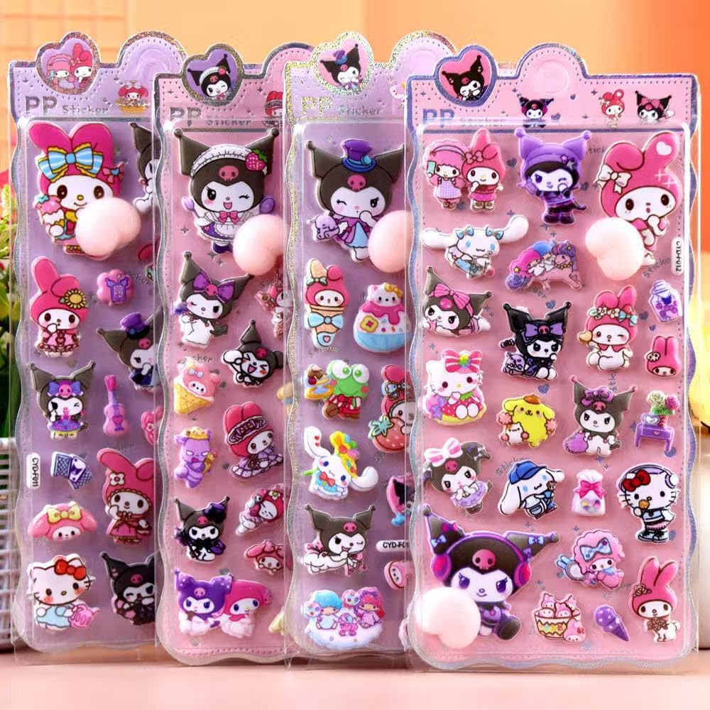 Winnges 4-Piece Cute Puni Puni Butt Sticker Set 3D Relief Cartoon Style Stickers for Girls Planner Notebook Smartphone Water Bottle Decoration Reward
Winnges 4-Piece Cute Puni Puni Butt Sticker Set 3D Relief Cartoon Style Stickers for Girls Planner Notebook Smartphone Water Bottle Decoration Reward