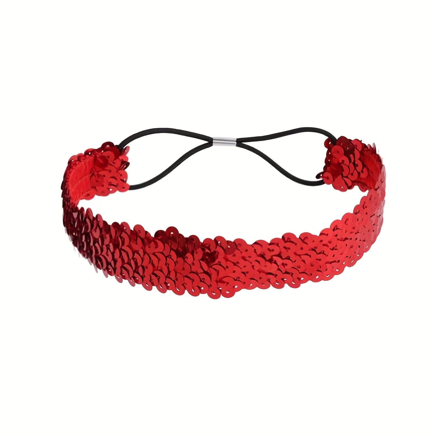 Vibrant Non-Slip 1pc Sparkling Sequin Stretch Headband for Women | Perfect for Parties & Everyday Glam | Available in Multiple Colors червоний
Vibrant Non-Slip 1pc Sparkling Sequin Stretch Headband for Women | Perfect for Parties & Everyday Glam | Available in Multiple Colors червоний