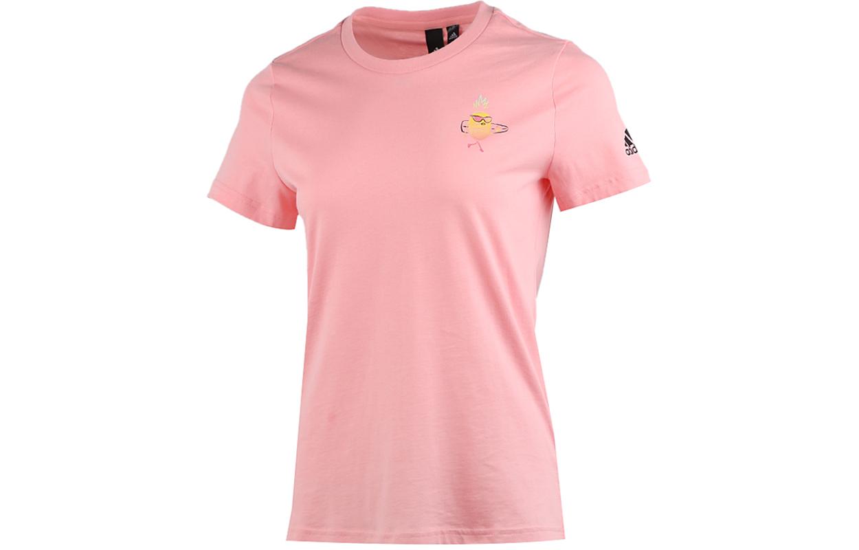Adidas T Shirts Women s Pink Crew Neck Moderate Straight Fit FT2928 L
Adidas T Shirts Women s Pink Crew Neck Moderate Straight Fit FT2928 L
