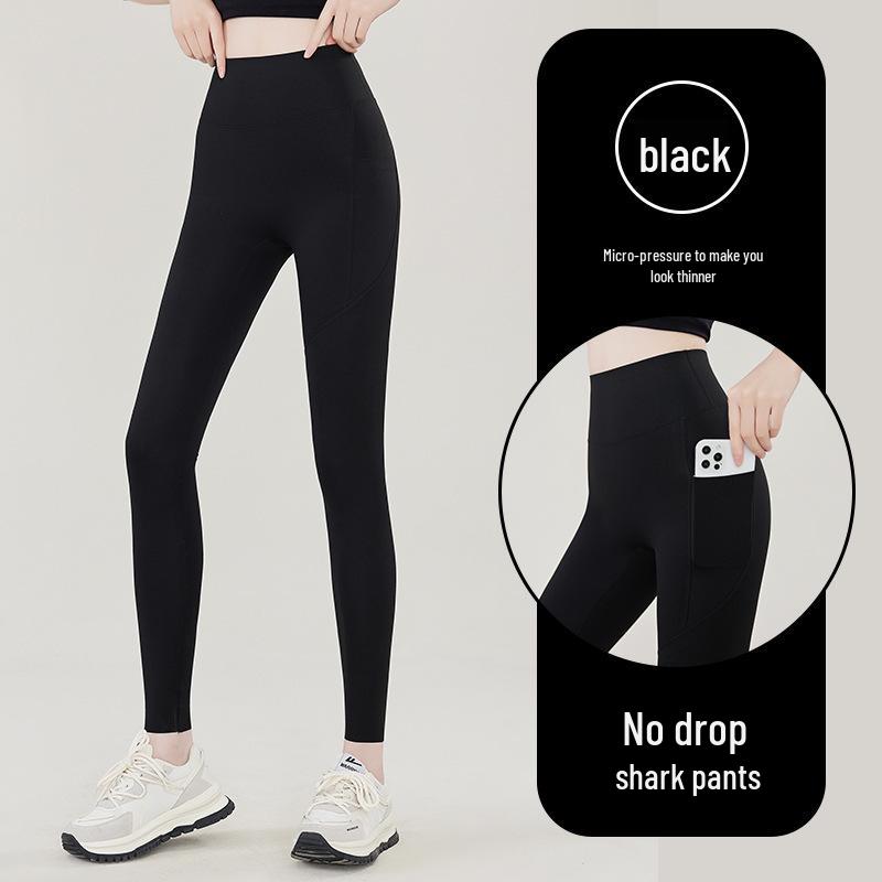 High Waist Pocket Plus Size Shark Pants - Women s Autumn/Winter Tummy Control Yoga Leggings with Hip Lift and Brushed Finish. L
High Waist Pocket Plus Size Shark Pants - Women s Autumn/Winter Tummy Control Yoga Leggings with Hip Lift and Brushed Finish. L