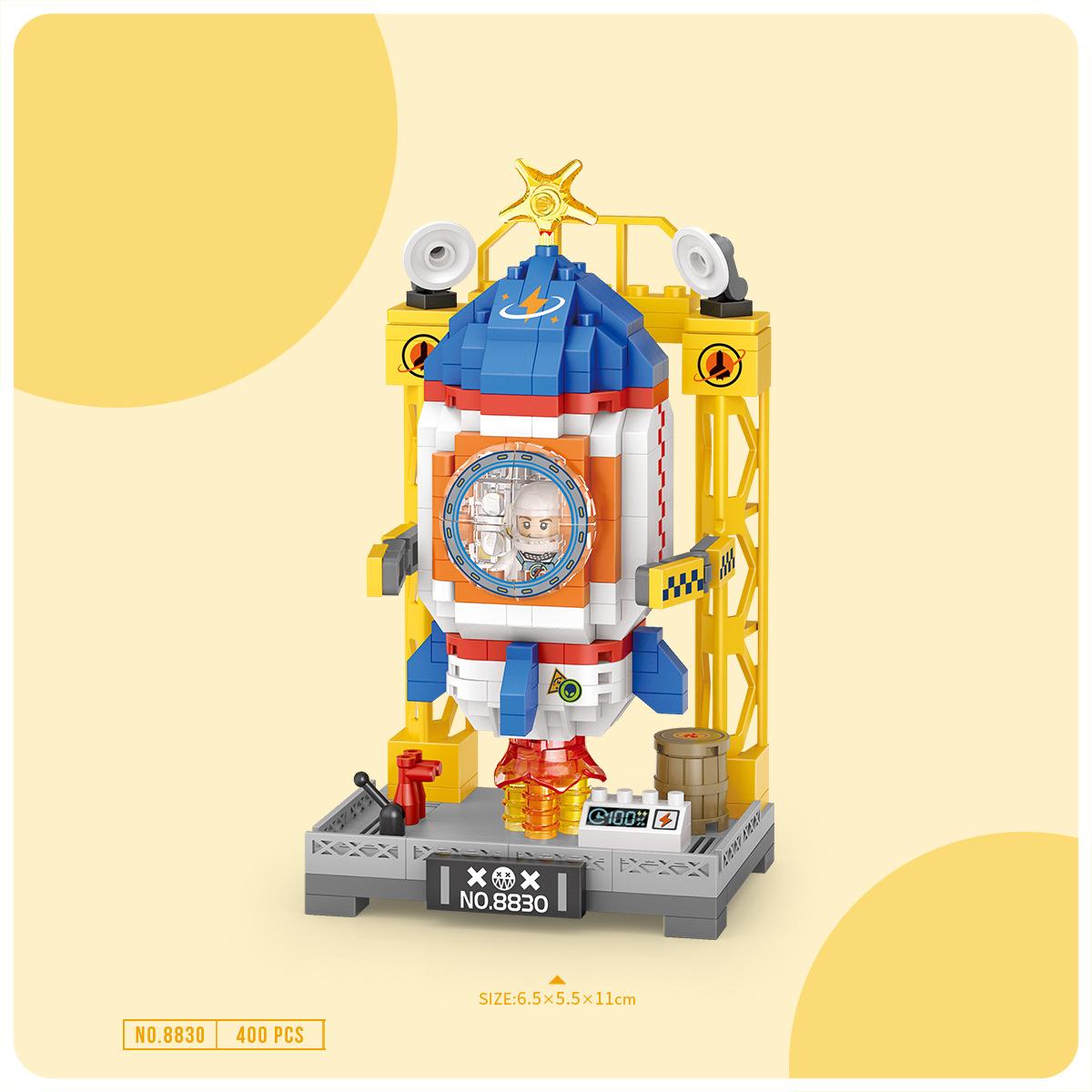 Idea Astronaut Nanobricks Space Conquest Micro Diamond Block Rocket Spacecraft Figures Building Bricks Educational Toys For Gift
Idea Astronaut Nanobricks Space Conquest Micro Diamond Block Rocket Spacecraft Figures Building Bricks Educational Toys For Gift