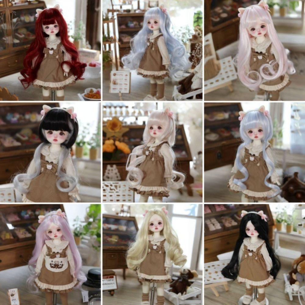 High Temperature Fiber Bjd Doll Wig Multicolor Bjd Wig Accessories BJD SD Doll Hair BJD Doll style L
High Temperature Fiber Bjd Doll Wig Multicolor Bjd Wig Accessories BJD SD Doll Hair BJD Doll style L