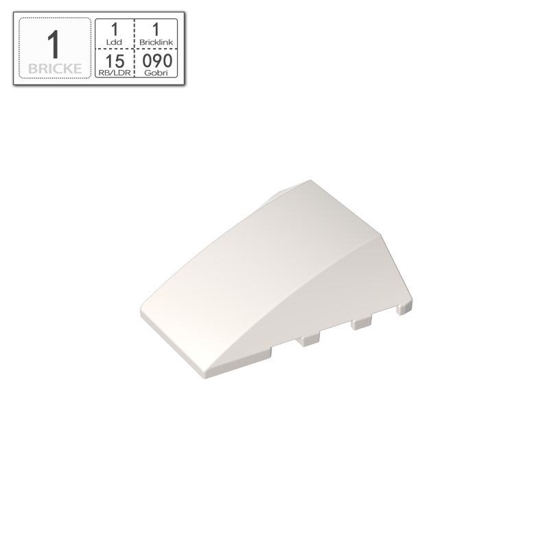 BRICKE 4x4 Wedge Brick Compatible with Lego, Part 47753, MOC Bulk Building Blocks Piece
BRICKE 4x4 Wedge Brick Compatible with Lego, Part 47753, MOC Bulk Building Blocks Piece