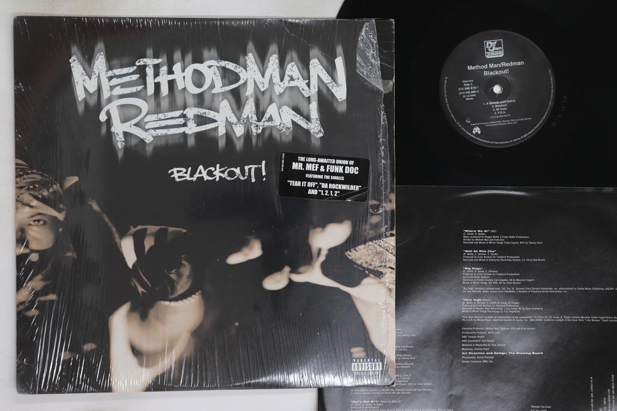 LP Record METHOD MAN, REDMAN - Blackout! 3145466091 Island Def Jam 1999 US Rap & Hip-Hop/R&B Used
LP Record METHOD MAN, REDMAN - Blackout! 3145466091 Island Def Jam 1999 US Rap & Hip-Hop/R&B Used