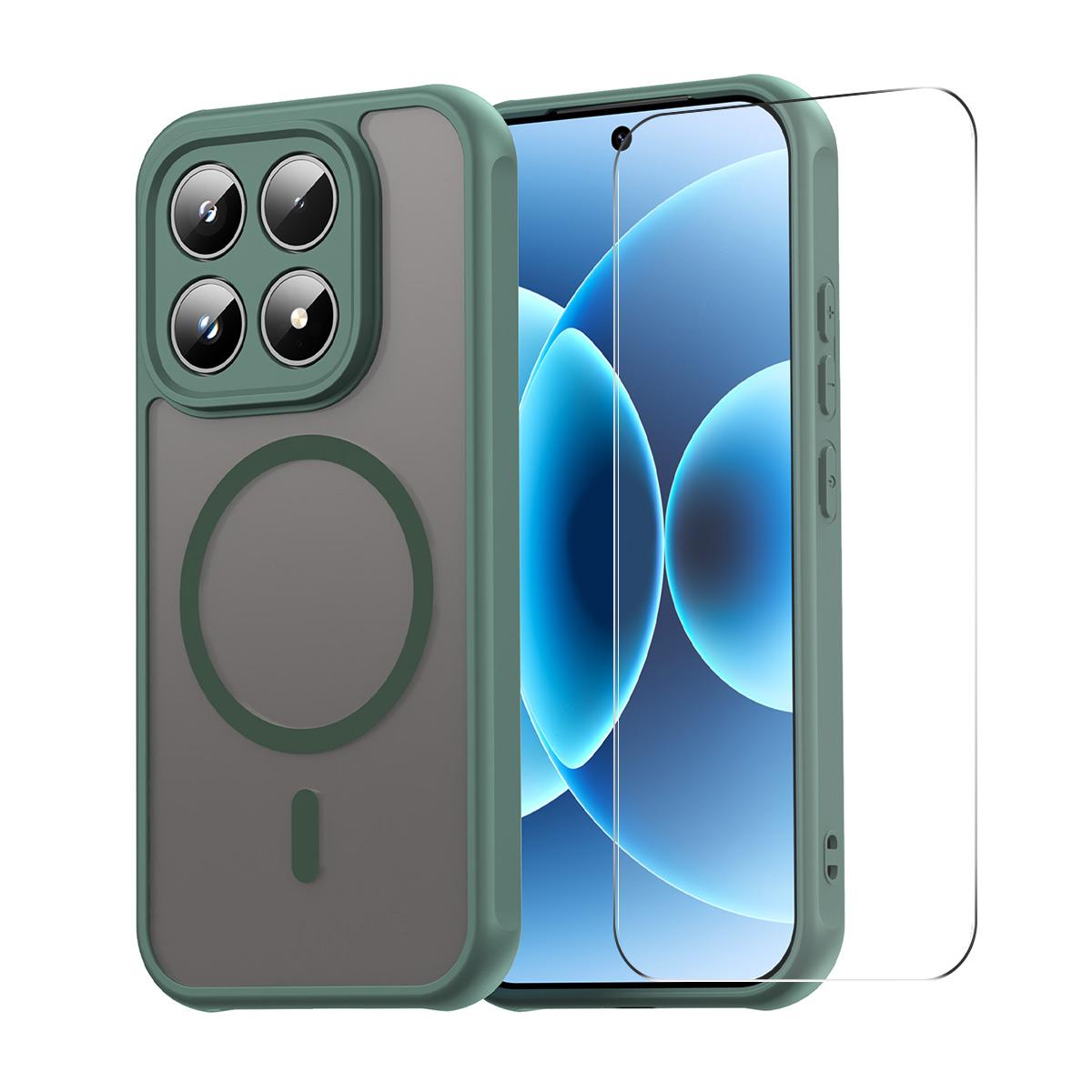Для Xiaomi 17 ENKAY HAT PRINCE Магнітний чохол із підтримкою Загартованого скла Ультразвукове розблокування Матовий чохол для телефону з ПК ТПУ
Для Xiaomi 17 ENKAY HAT PRINCE Магнітний чохол із підтримкою Загартованого скла Ультразвукове розблокування Матовий чохол для телефону з ПК ТПУ