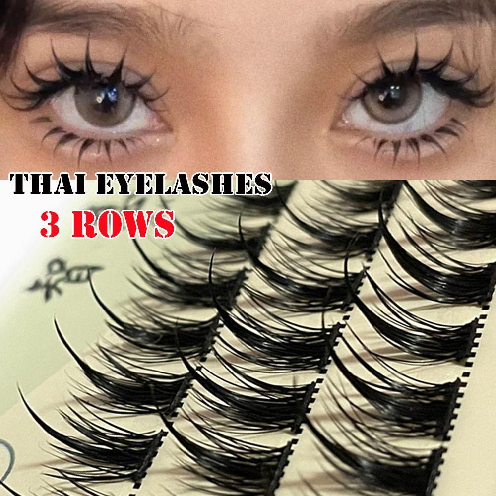 Thick Long False Eyelashes Wispy Fluffy Thai Eyelashes Handmade Craft Individual Lashes Extension
Thick Long False Eyelashes Wispy Fluffy Thai Eyelashes Handmade Craft Individual Lashes Extension