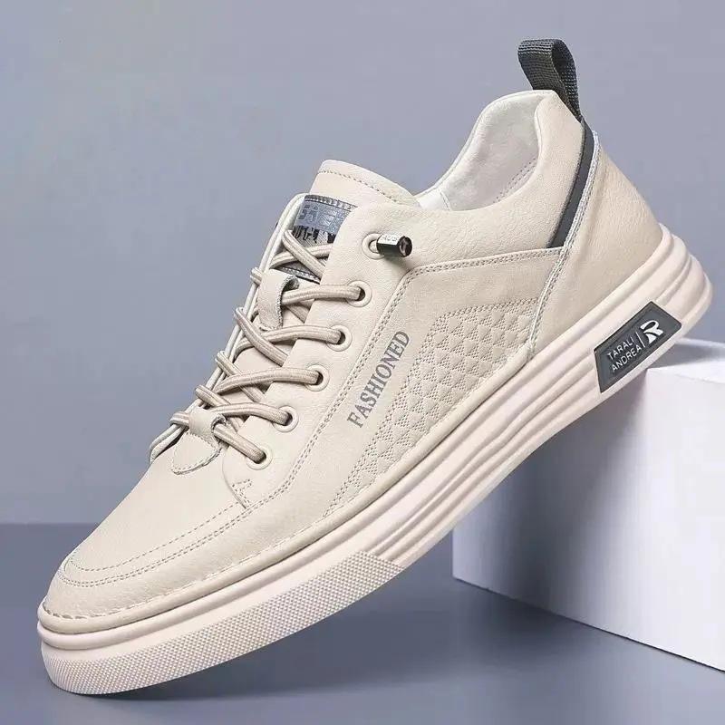 2024 men s shoes fashion casual really super soft leather little white shoes men s leather shoes soft baseplate shoes lightweight elastic shoes 44
2024 men s shoes fashion casual really super soft leather little white shoes men s leather shoes soft baseplate shoes lightweight elastic shoes 44