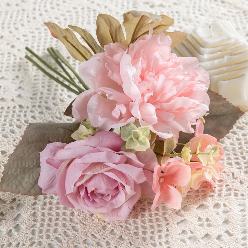 Artificial Flowers Silk Peony Roses Combination Home Vase Valentine s Day Decor Bride Bouquets Wedding Accessory Craft DIY Gifts 1pc рожевий
Artificial Flowers Silk Peony Roses Combination Home Vase Valentine s Day Decor Bride Bouquets Wedding Accessory Craft DIY Gifts 1pc рожевий