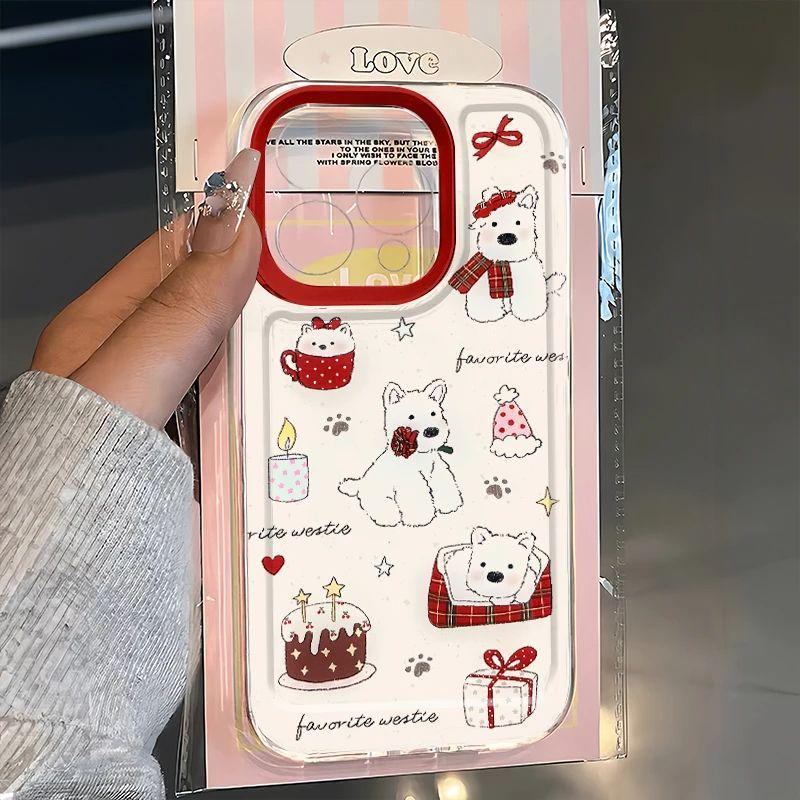 West Highland Terrier Cake Gift Soft Case for iPhone 13/14/15/16 Pro Max - Cartoon Style iPhone 15
West Highland Terrier Cake Gift Soft Case for iPhone 13/14/15/16 Pro Max - Cartoon Style iPhone 15