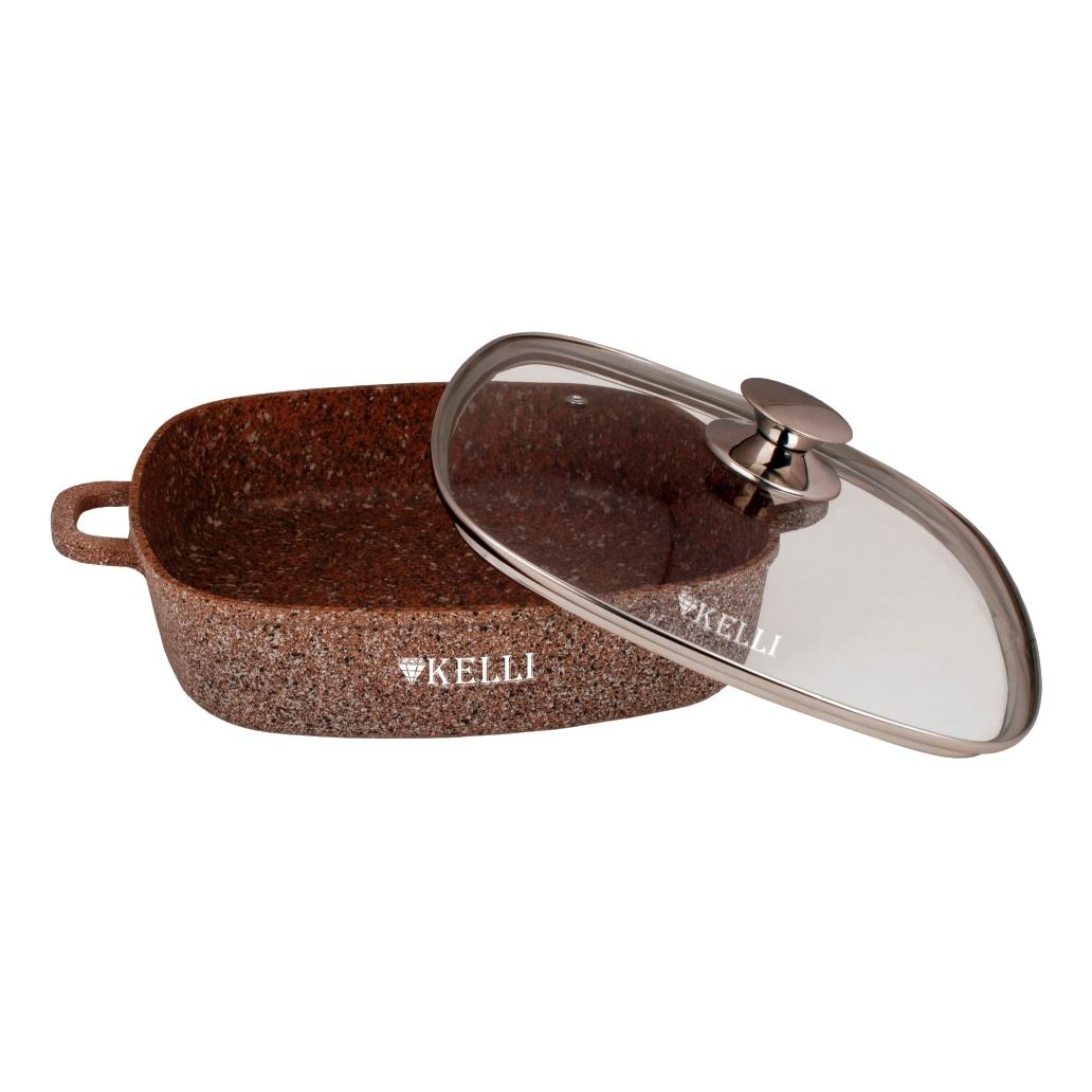 Кастрюля с крышкой Kelli Kl-4059-28 4 5 л
Кастрюля с крышкой Kelli Kl-4059-28 4 5 л