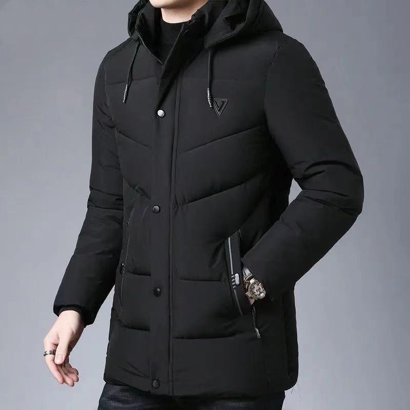 Winter Thickened Down Cotton Coat for Middle-Aged and Elderly Men - Dad & Grandpa s Warm Outerwear 5XL чорний
Winter Thickened Down Cotton Coat for Middle-Aged and Elderly Men - Dad & Grandpa s Warm Outerwear 5XL чорний