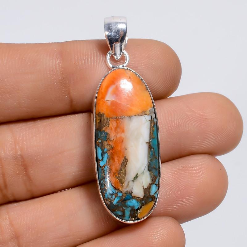 Fabulous Top Grade Qualite 100% Natural Oyster Turquoise Oval Shape Ethnic Style Handmade Jewelry 925 Steling Silver Pendant 1.6 WSJ-5041 1.6
Fabulous Top Grade Qualite 100% Natural Oyster Turquoise Oval Shape Ethnic Style Handmade Jewelry 925 Steling Silver Pendant 1.6 WSJ-5041 1.6