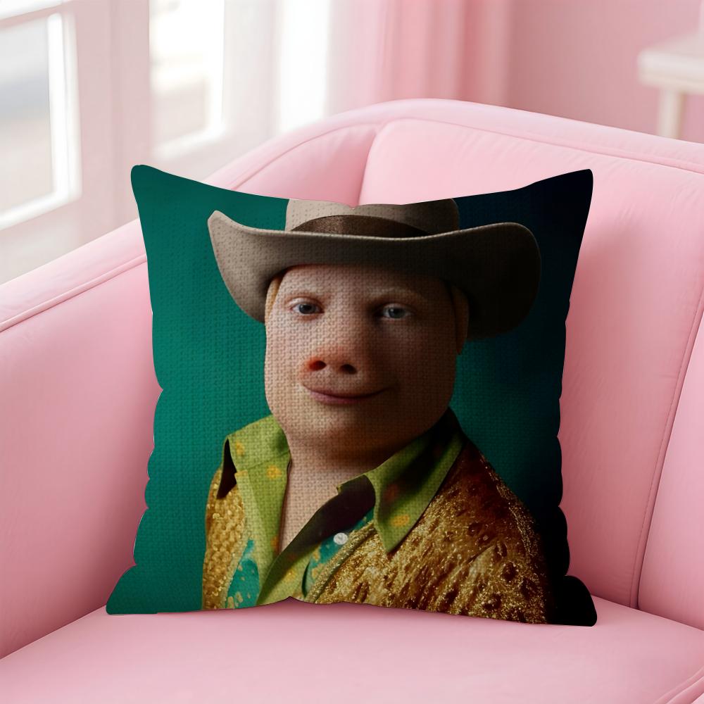 John Pork Is Calling Cushion Cover Natural Linen Pillow Case DoubleSided Print Decorative Sofa Pillowcase Home Decor Gift 30x30cm
John Pork Is Calling Cushion Cover Natural Linen Pillow Case DoubleSided Print Decorative Sofa Pillowcase Home Decor Gift 30x30cm