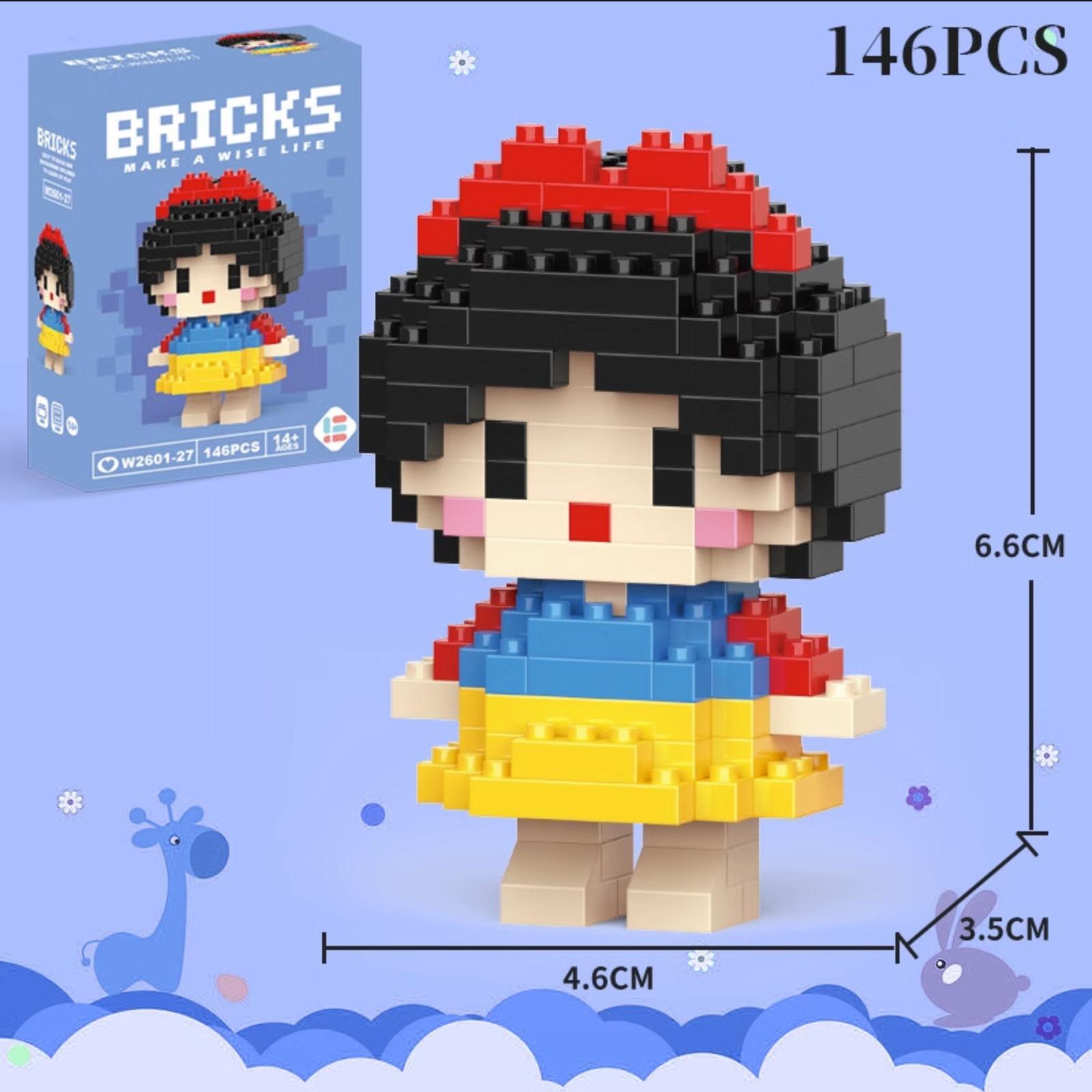 Building Block Toy Compatible with Popular Construction Sets Cartoon Character Educational Puzzle Model Display Figure for Kids and Collectors One Size белый
Building Block Toy Compatible with Popular Construction Sets Cartoon Character Educational Puzzle Model Display Figure for Kids and Collectors One Size белый