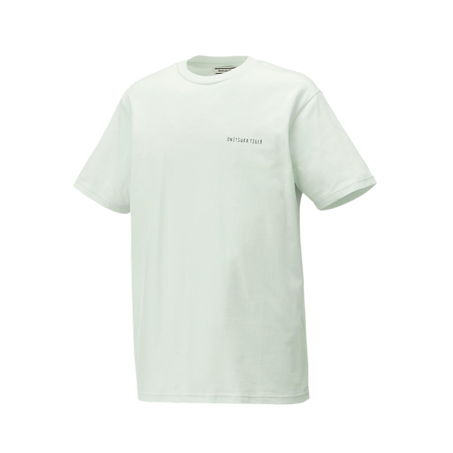 Onitsuka Tiger Graphic Tee Simple Letter Print Knit Sports Round Neck Short Sleeve T-Shirt Unisex Tops Light-Green 2183B181-301 M
Onitsuka Tiger Graphic Tee Simple Letter Print Knit Sports Round Neck Short Sleeve T-Shirt Unisex Tops Light-Green 2183B181-301 M