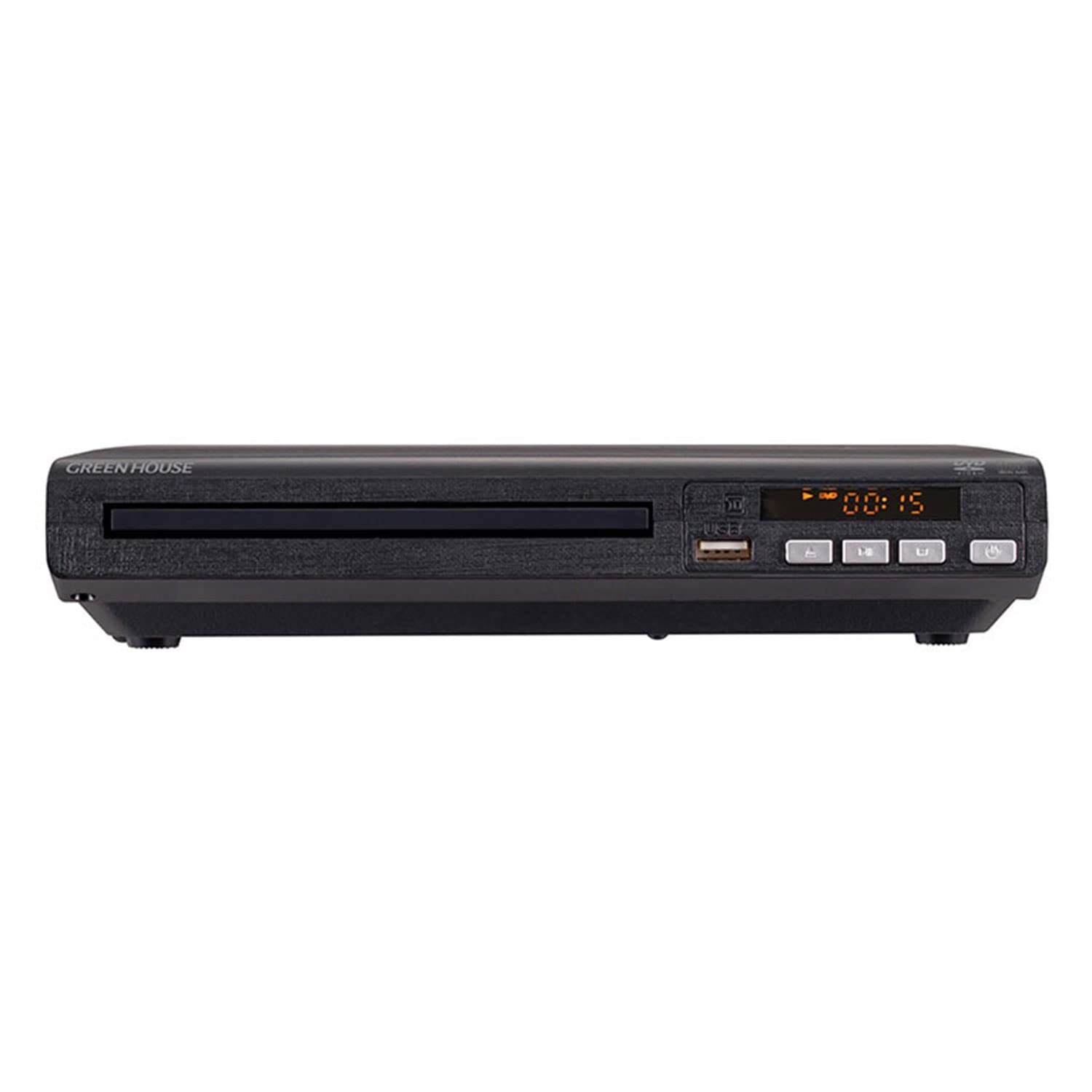 Green House DVD Player Stationary Compact Space Saving CPRM Compatible with Remote Control Simple Easy Small Music Movie GH-DVP1HED-BK
Green House DVD Player Stationary Compact Space Saving CPRM Compatible with Remote Control Simple Easy Small Music Movie GH-DVP1HED-BK
