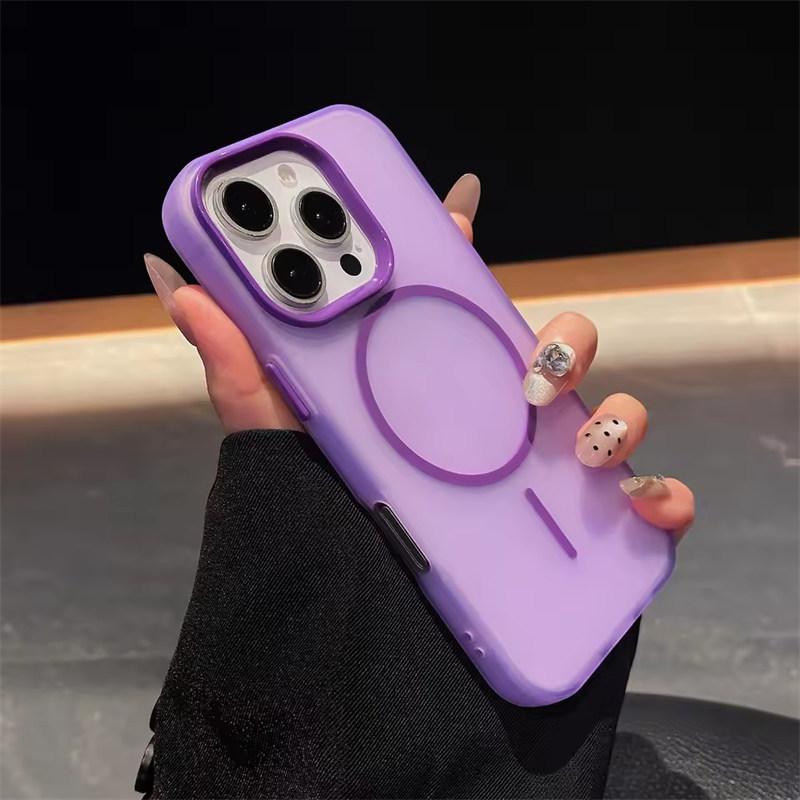 Luxury For Magsafe Wireless Charge Matte Soft Clear Case for iPhone 17 Air 16 15 14 Plus 13 12 Pro Max Shockproof Candy Cover iPhone 12 фиолетовый
Luxury For Magsafe Wireless Charge Matte Soft Clear Case for iPhone 17 Air 16 15 14 Plus 13 12 Pro Max Shockproof Candy Cover iPhone 12 фиолетовый