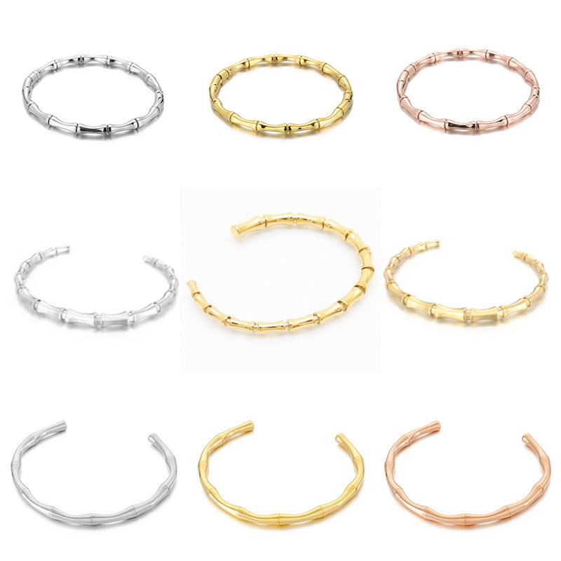 Women s Minimalist Bamboo Joint Titanium Steel Bracelet - Light Luxury, Exquisite High-End Design
Women s Minimalist Bamboo Joint Titanium Steel Bracelet - Light Luxury, Exquisite High-End Design