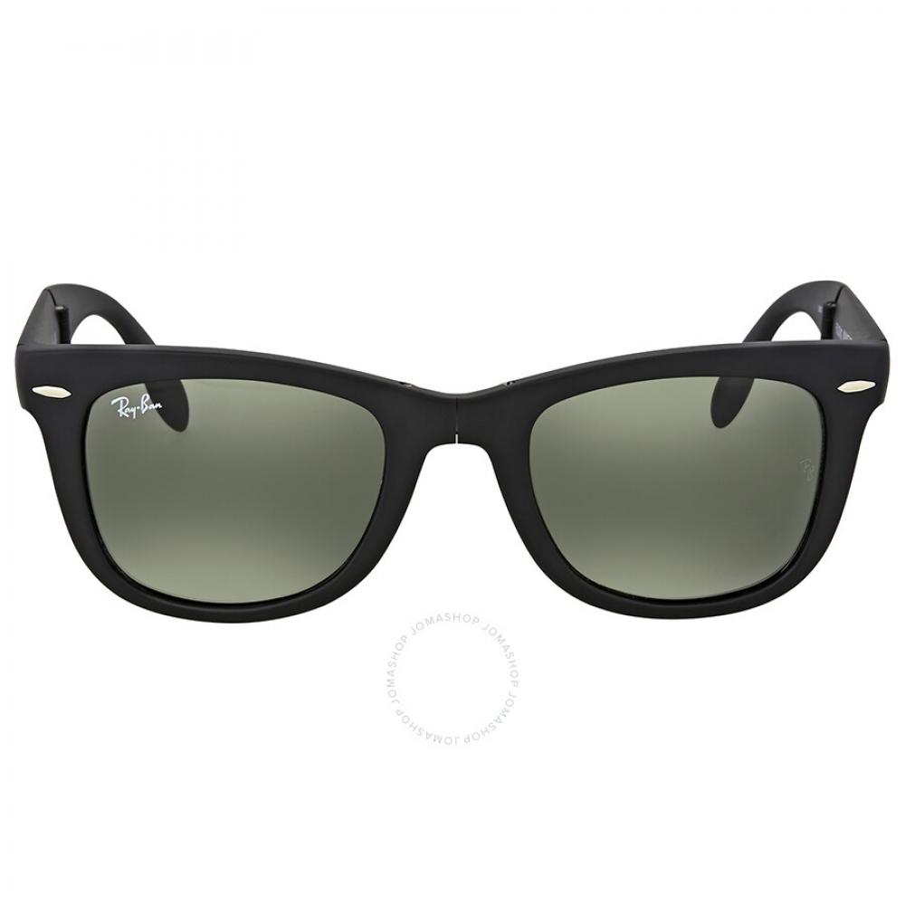 Складные солнцезащитные очки унисекс Ray Ban Wayfarer Classic Green Classic G 15 RB4105 601S 50
Складные солнцезащитные очки унисекс Ray Ban Wayfarer Classic Green Classic G 15 RB4105 601S 50