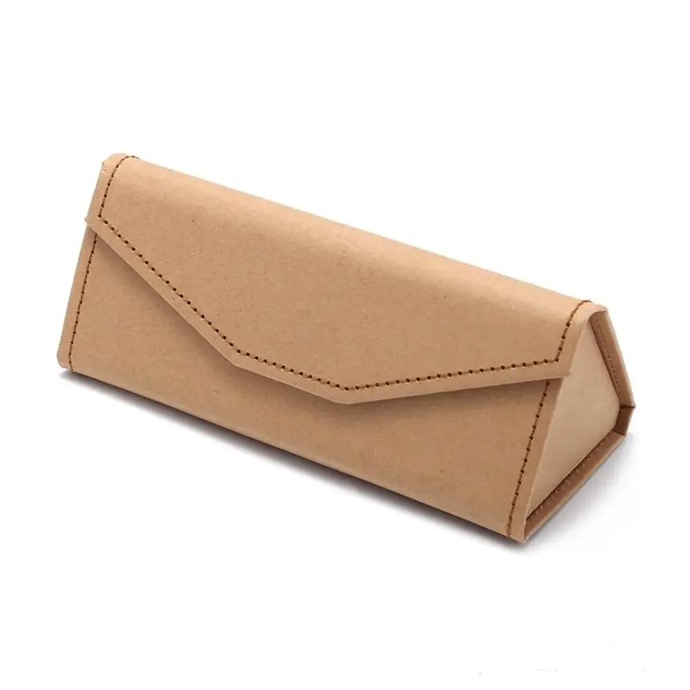 Portable Foldable Triangle Sunglasses Box Solid Color PU Leather Waterproof Glasses Case Women Men Eyewear Protective Case
Portable Foldable Triangle Sunglasses Box Solid Color PU Leather Waterproof Glasses Case Women Men Eyewear Protective Case