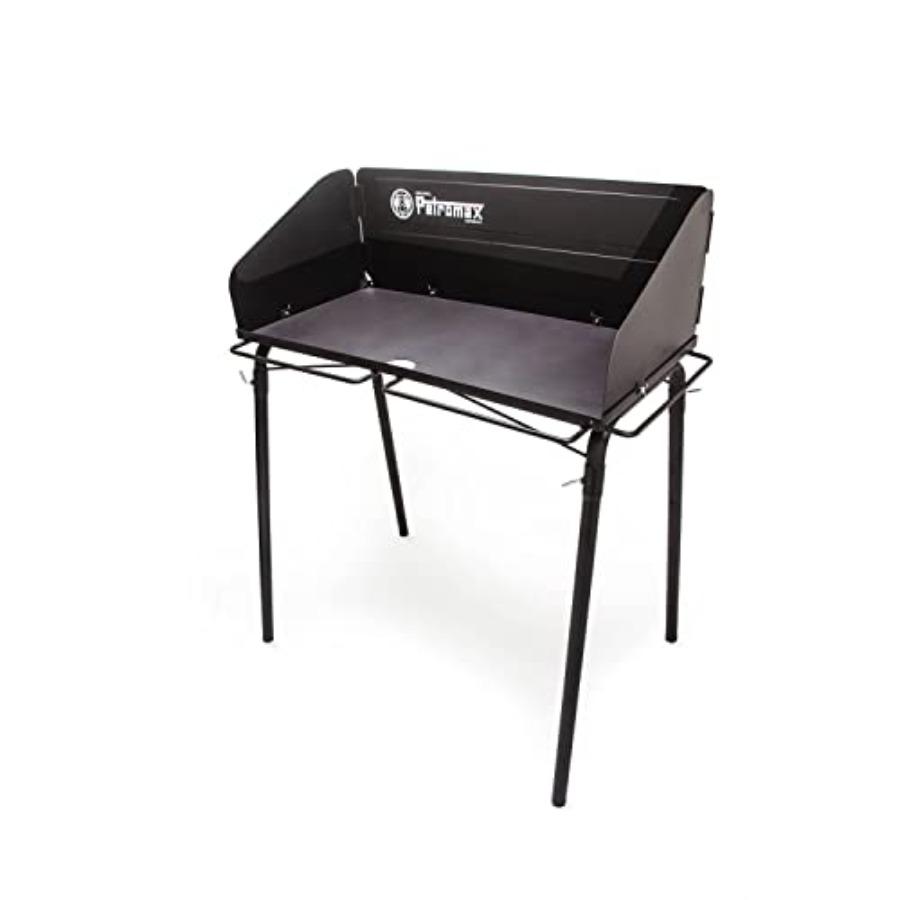 Outdoor Cooking Table for Dutch Ovens Steel Camping Cookware Stand with Windbreak and Hooks Holds Up to 220 Pounds 17.7 x 35.4 чорний
Outdoor Cooking Table for Dutch Ovens Steel Camping Cookware Stand with Windbreak and Hooks Holds Up to 220 Pounds 17.7 x 35.4 чорний