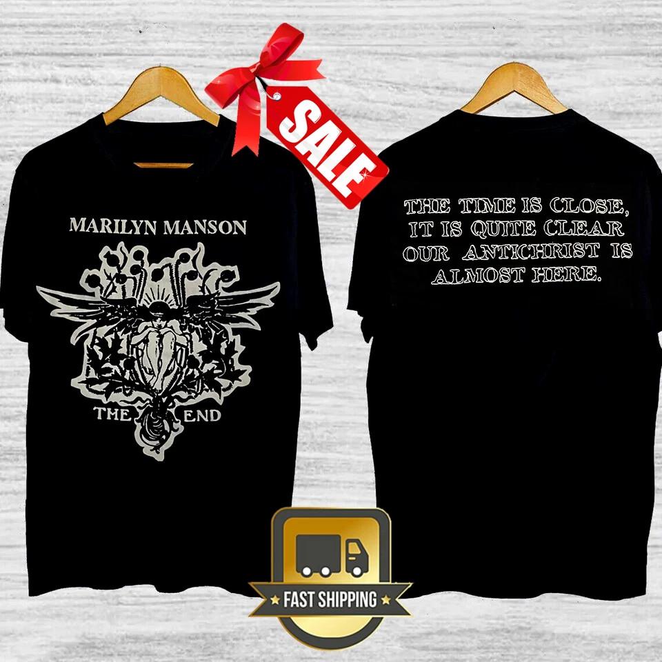 Marilyn Manson 1998 The End Antichrist Super Star Era TShirt Unisex T-Shirt S
Marilyn Manson 1998 The End Antichrist Super Star Era TShirt Unisex T-Shirt S
