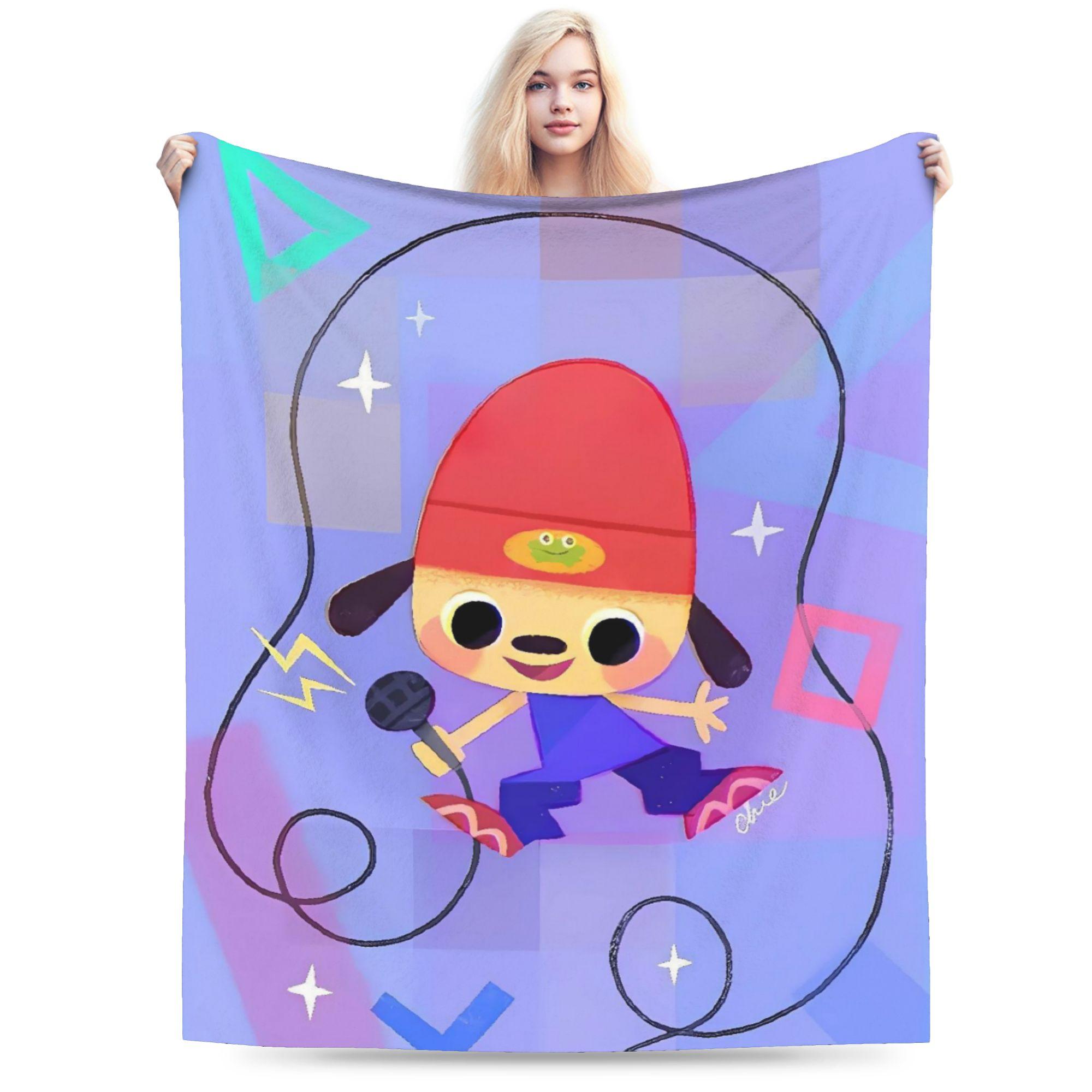 Parappas The Rappers Warm Soft Blanket Girls Boys Plush Throw Blanket Print Couch Chair Flannel Bedspread Sofa Bed Cover 75x90cm
Parappas The Rappers Warm Soft Blanket Girls Boys Plush Throw Blanket Print Couch Chair Flannel Bedspread Sofa Bed Cover 75x90cm