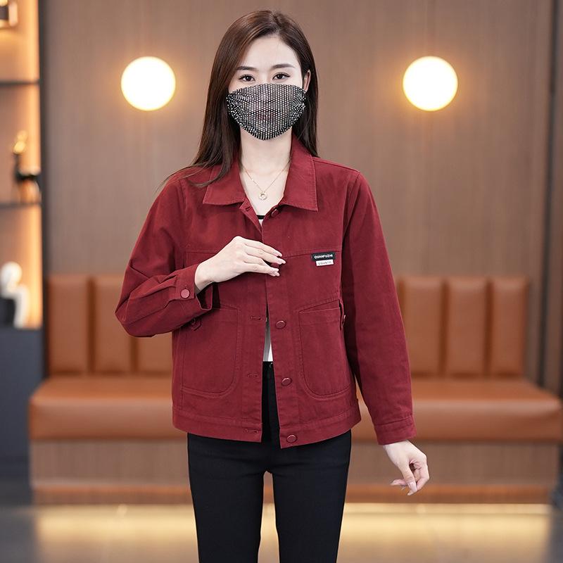 Women s Casual Brown Lapel Short Jacket - Spring Style Versatile Outerwear 4XL червоний
Women s Casual Brown Lapel Short Jacket - Spring Style Versatile Outerwear 4XL червоний