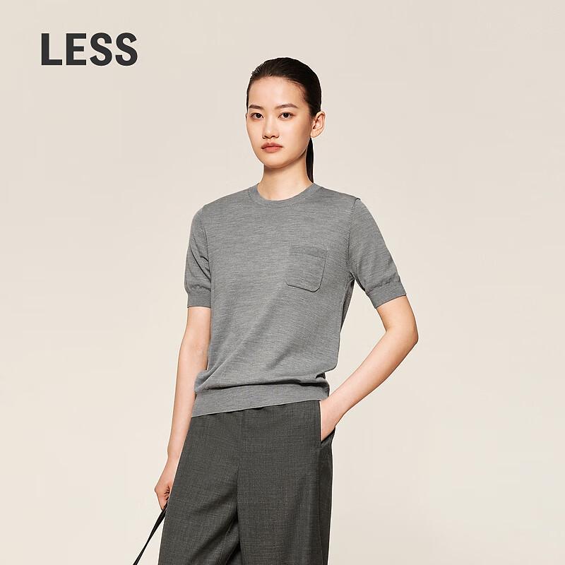 LESS 2024 Осень Мериносовая шерсть Круглый вырез Короткий рукав Пуловер-свитер S
LESS 2024 Осень Мериносовая шерсть Круглый вырез Короткий рукав Пуловер-свитер S