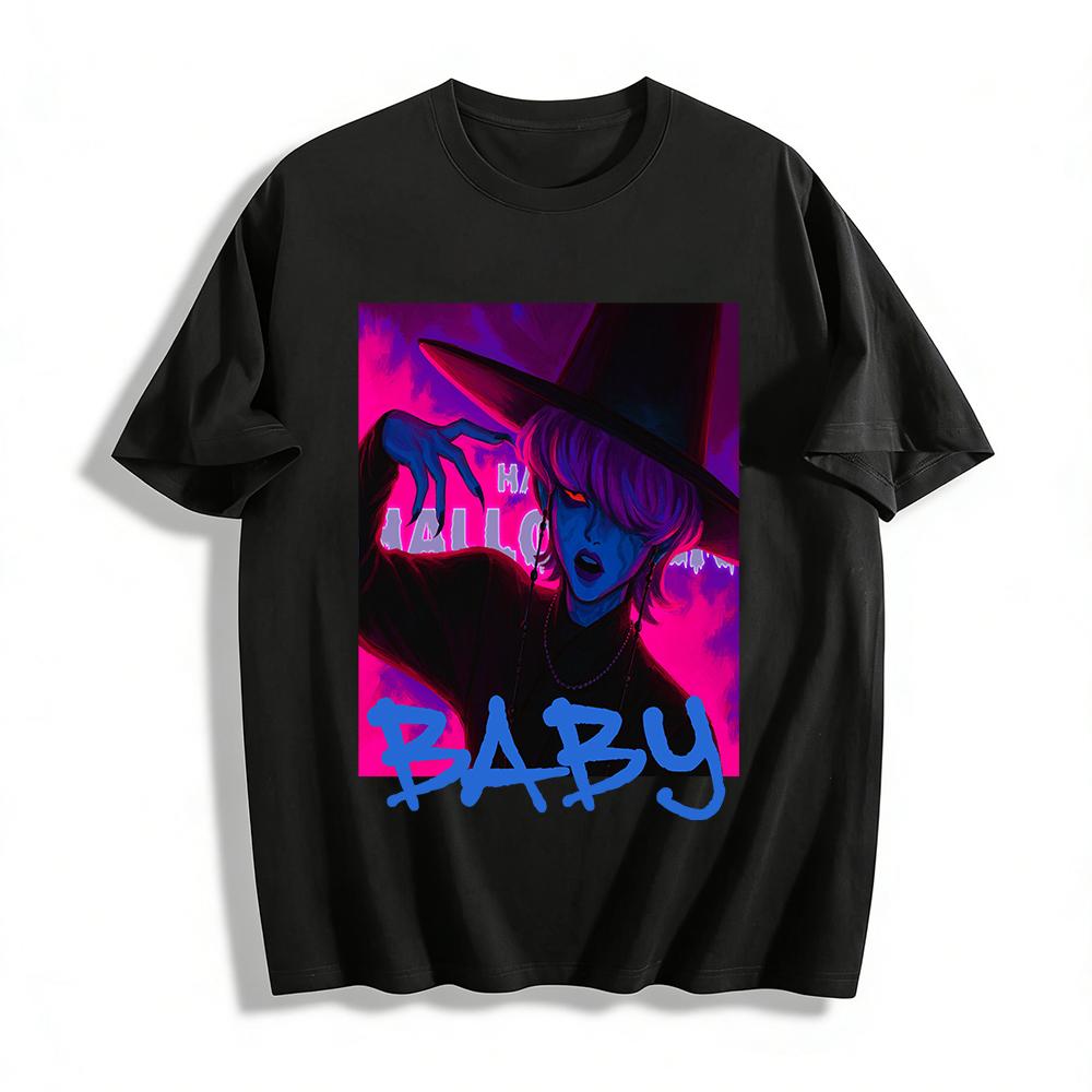 Halloween Dark Wizard Print Long Sleeve Top Trendy Cool Vibe Unisex Casual T-Shirt Pure cotton T-shirt XXS
Halloween Dark Wizard Print Long Sleeve Top Trendy Cool Vibe Unisex Casual T-Shirt Pure cotton T-shirt XXS