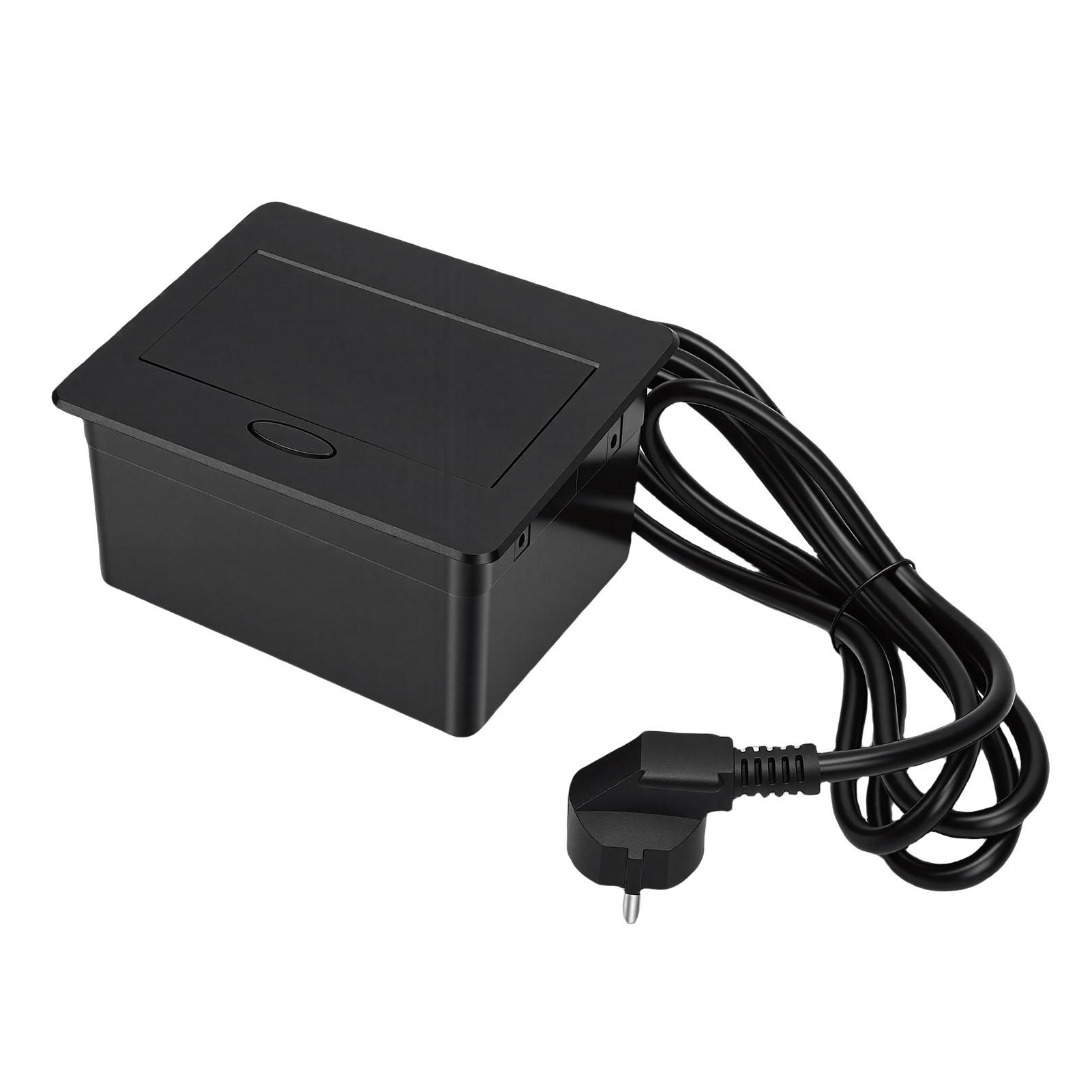 Recessed Power Socket 2 Gang 2 Prong Pop Up Electrical Outlet Box for Conference Desk Residential Use EU Plug 220v
Recessed Power Socket 2 Gang 2 Prong Pop Up Electrical Outlet Box for Conference Desk Residential Use EU Plug 220v