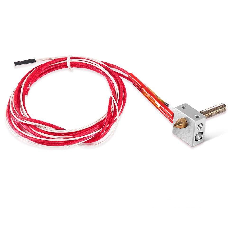 30 мм A8 Горловая трубка экструдера Латунные комплекты MK8 Комплект сопла экструдера с горячим концом Алюминиевый нагревательный блок
30 мм A8 Горловая трубка экструдера Латунные комплекты MK8 Комплект сопла экструдера с горячим концом Алюминиевый нагревательный блок